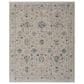 Feizy Pasha 39M7F 2" x 3" Beige and Blue Area Rug, , large