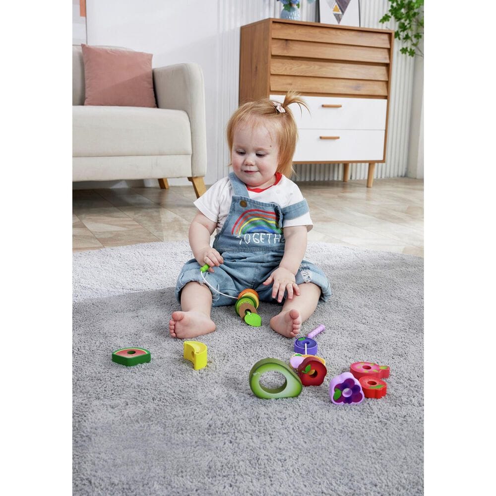 Hape Toys Caterpillar Fruit Feast Set in Multicolor, , large