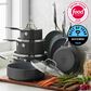 Green Pan Valencia Pro 13-Piece Nonstick Cookware Set in Grey, , large