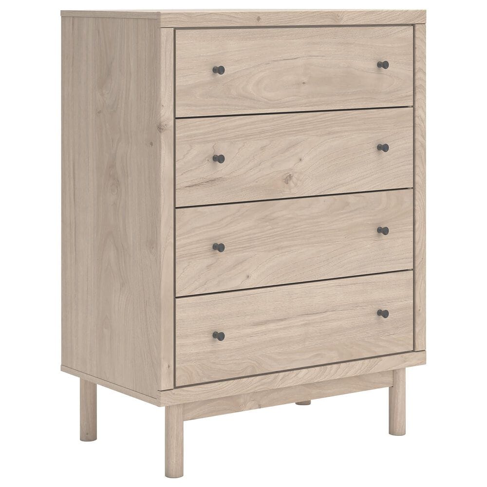 Ashley Arloster 4-Drawer Chest in Tan, , large