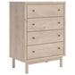 Ashley Arloster 4-Drawer Chest in Tan, , large