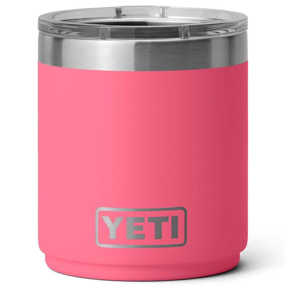YETI Rambler 10 Oz Stackable Lowball 2.0 with MagSlider Lid in Tropical Pink, , large