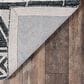 Momeni Mallorca 2" x 3" Charcoal Area Rug, , large
