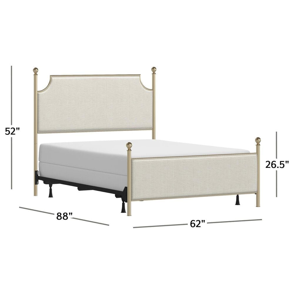 Richlands Furniture McArthur Queen Poster Bed in Beige, , large