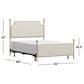 Richlands Furniture McArthur Queen Poster Bed in Beige, , large