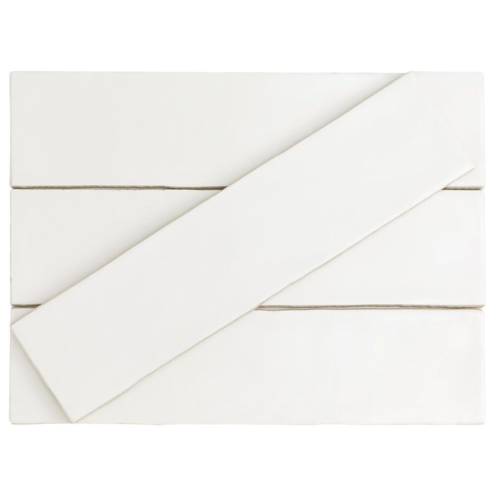 Soho Studio Colonial White Matte 3" x 12" Ceramic Tile, , large
