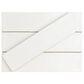 Soho Studio Colonial White Matte 3" x 12" Ceramic Tile, , large