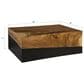 TimberHaus Geometry Coffee Table in Natural and Black, , large