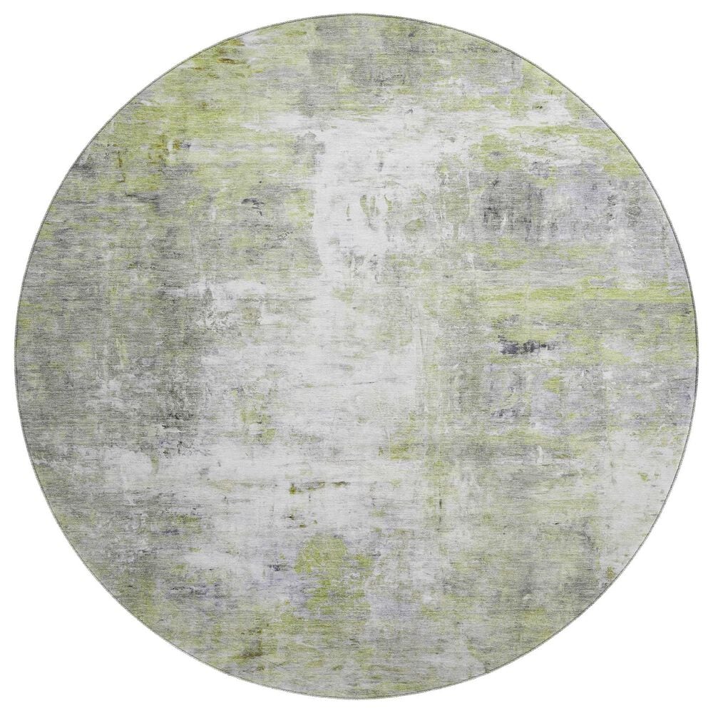Dalyn Rug Company Ravenna RN1 8" Round Aloe Area Rug, , large