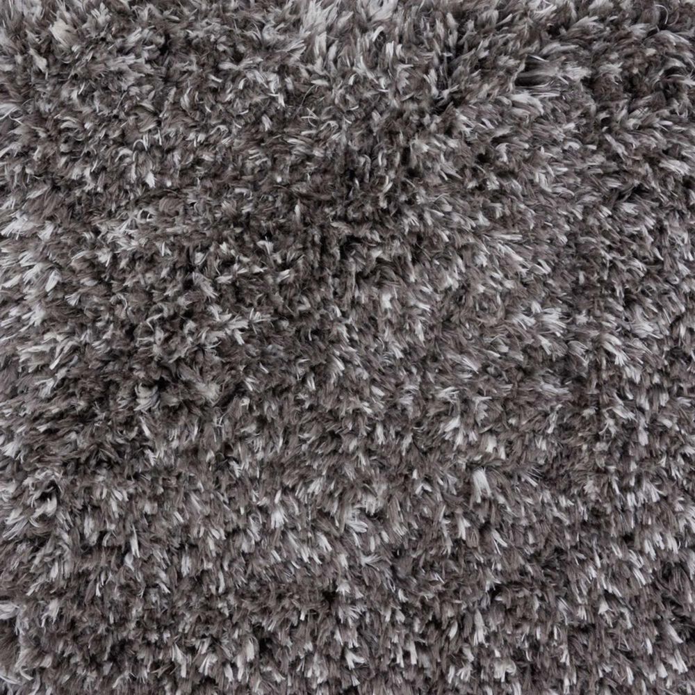 Nourison Luxe Shag LXS01 9&#39; x 12&#39; Charcoal Area Rug, , large