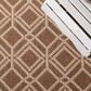 Safavieh Martha Stewart Cyprus 6"7" Round Camel and Beige Area Rug, , large