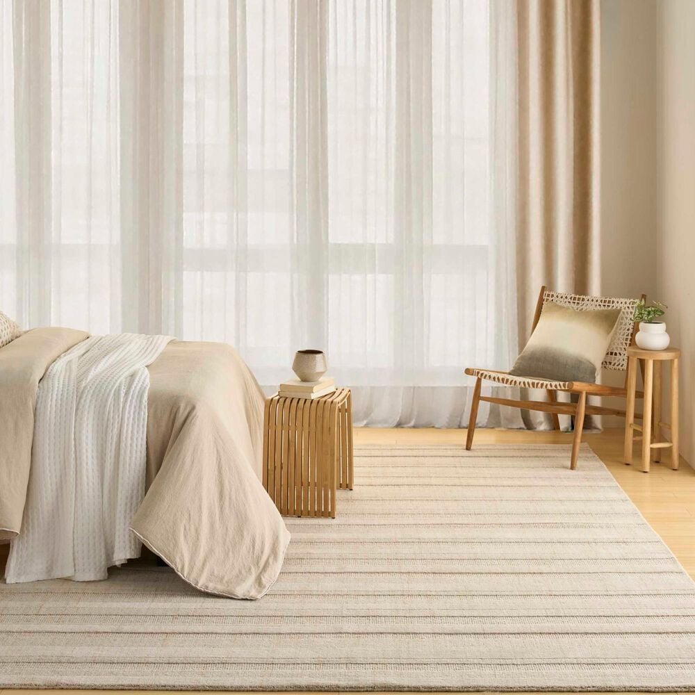 Nourison Pure Multi Weave Camel 8&#39;6&quot; x 11&#39;6&quot; Area Rug, , large