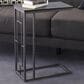Maple and Jade C-Shaped End Table in Black, , large
