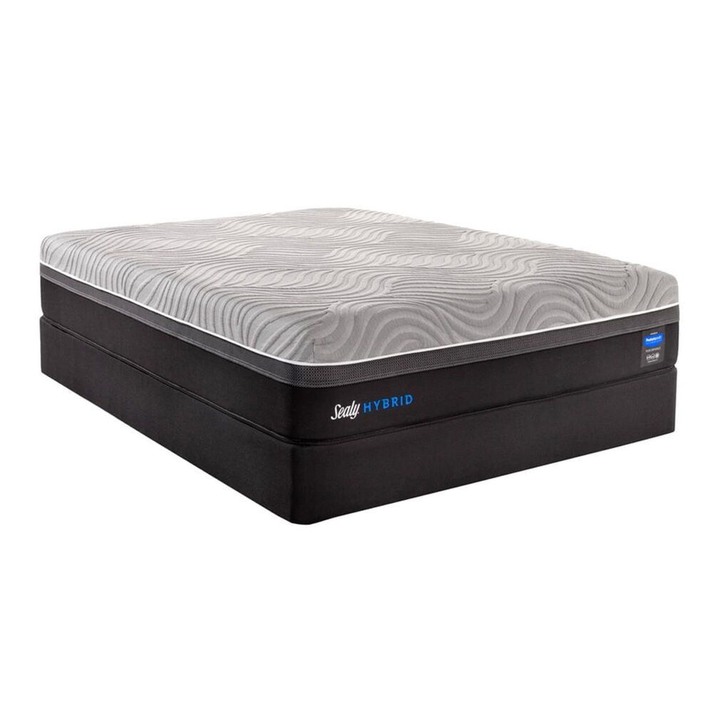 Sealy Performance Kelburn II Hybrid Queen Mattress with High Profile Box Spring, , large