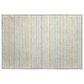 Dalyn Rug Company Soft Essentials Striped Wheat 1"8" x 2"6" Indoor/Outdoor Area Rug, , large