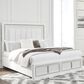 Millenium Chalanna Queen Upholstered Storage Bed in White, , large