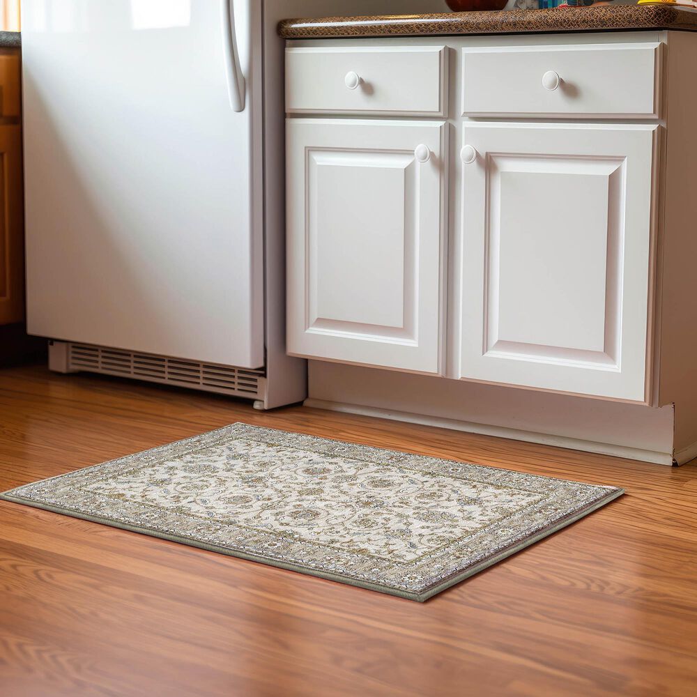 Dalyn Rug Company Hatay HY1 2&#39;6&quot; x 3&#39;10&quot; Ivory Area Rug, , large