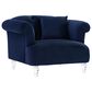 Blue River Elegance Accent Chair in Blue, , large