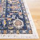 Safavieh Astoria 4" x 6" Blue and Rust Area Rug, , large