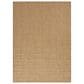 Nourison Courtyard Jute 9" x 12" Indoor/Outdoor Area Rug, , large