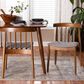 Baxton Studio Wyatt Side Chair with Grey Cushion in Walnut Brown (Set of 2), , large