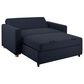 Lifestyle Solutions Tyler Convertible Sofa in Navy Blue, , large