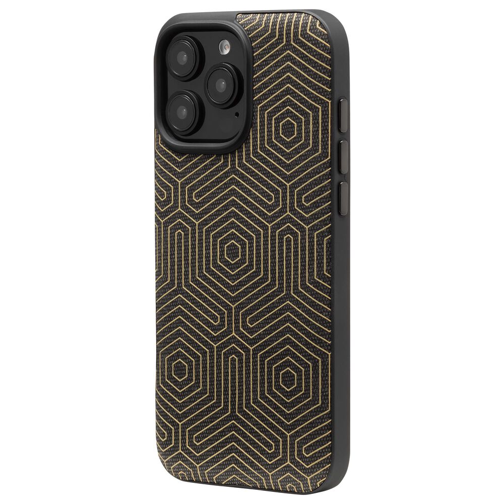 Zagg London Snap MagSafe Case for Apple iPhone 16 Pro Max in Black Hexagon, , large