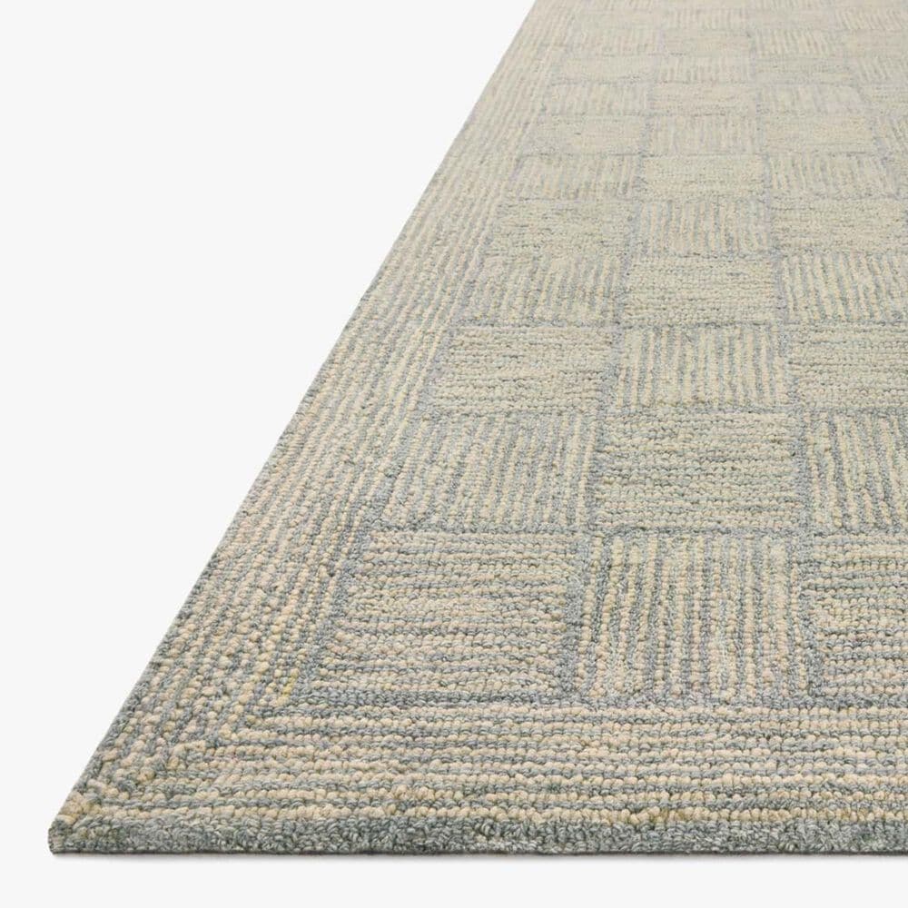 Chris Loves Julia x Loloi Francis 11&#39;6&quot; x 15&#39; Silver and Sky Area Rug, , large