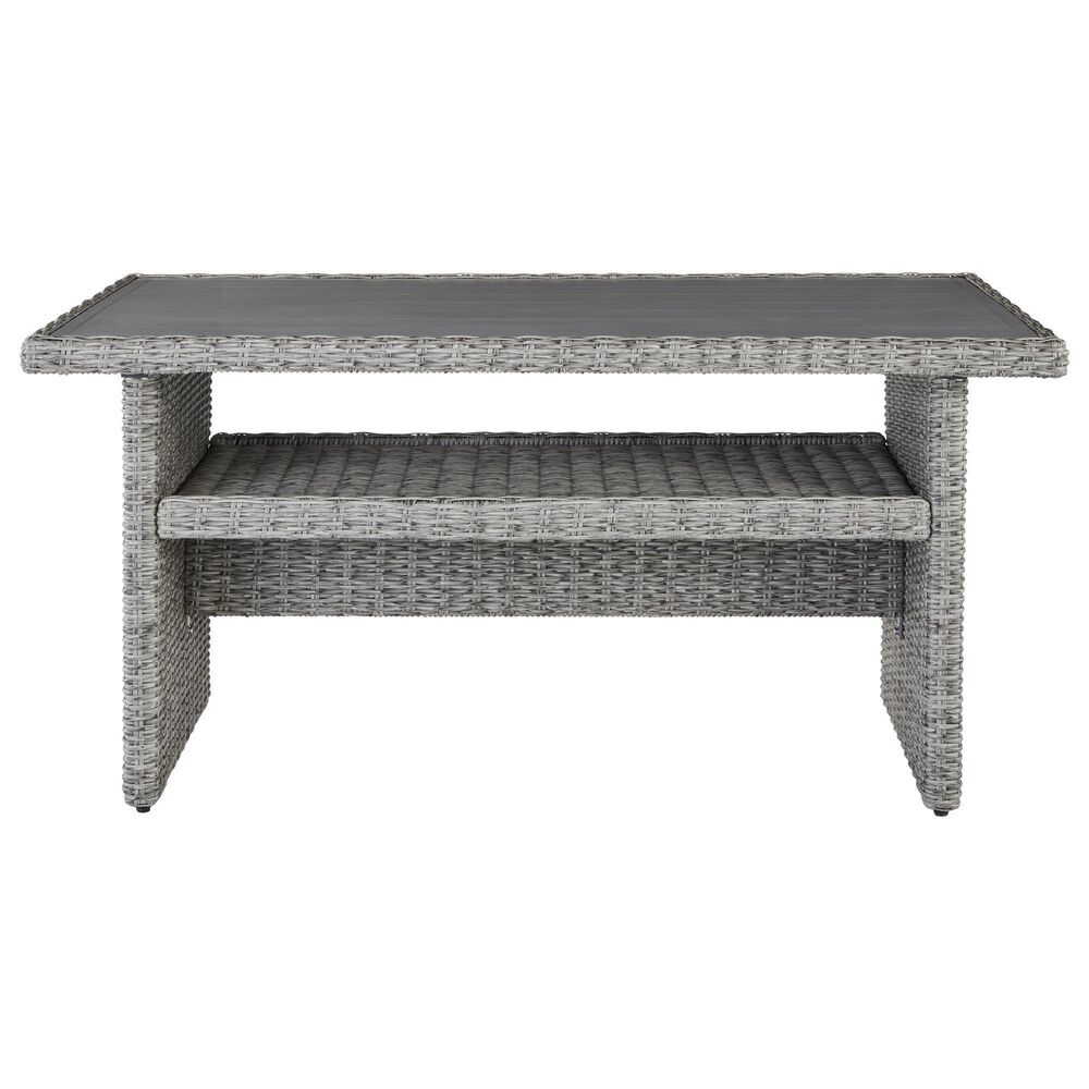 Ashley Naples Beach Patio Multi-Use Table in Light Gray, , large