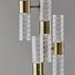 Adesso Harriet LED Floor Lamp in Antique Brass, , large