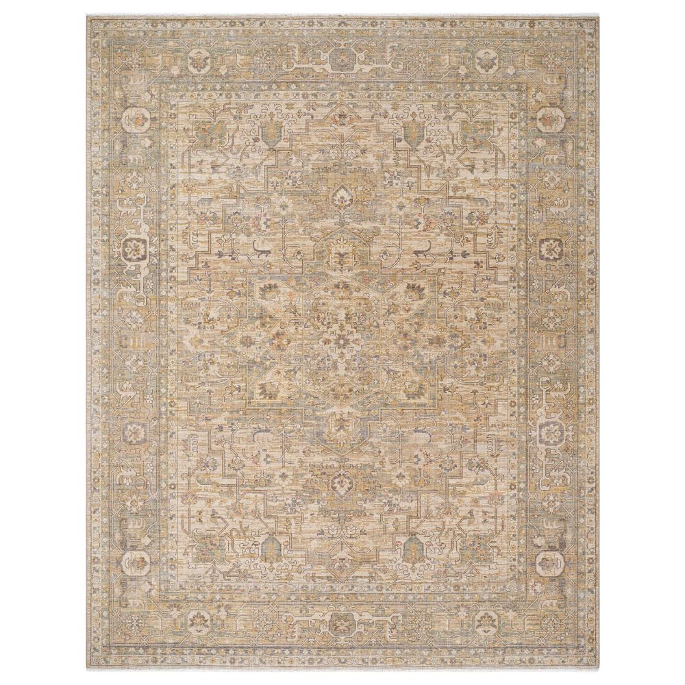 Surya Once Upon a Time Light Beige, Tan, Taupe and Dark Brown 1'11" x 2'11" Area Rug, , large
