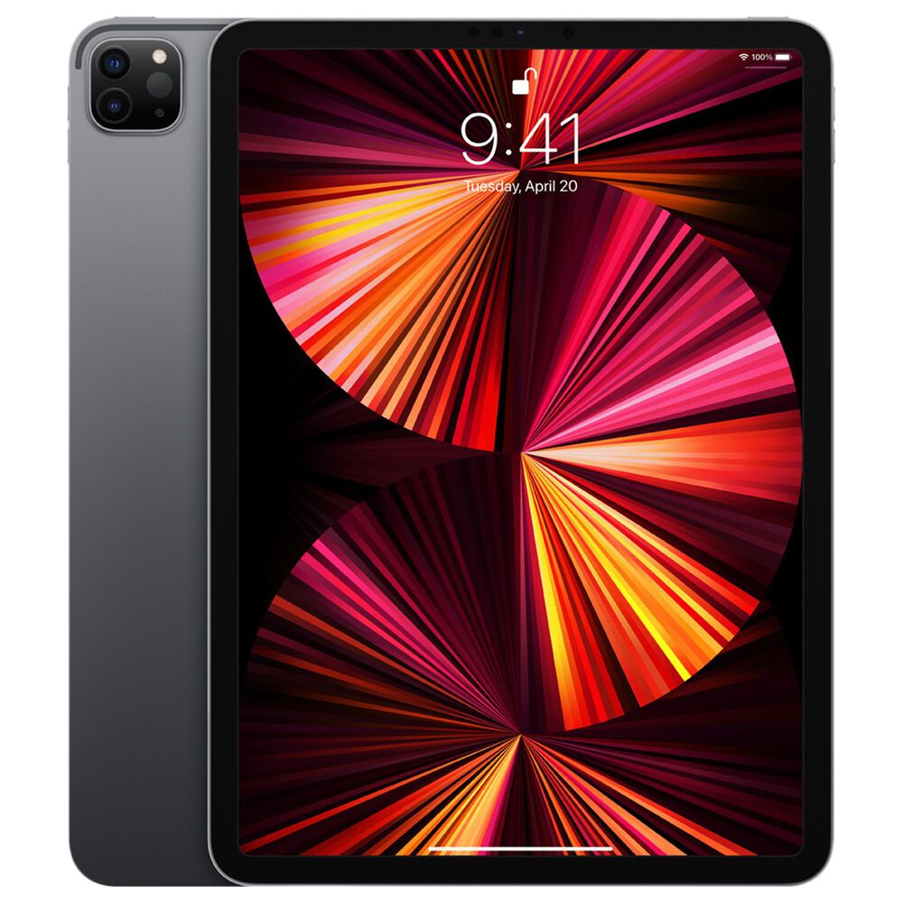 Apple iPad Pro 11" (Latest Model) 256GB in Space Gray | Wi-Fi with 2 Years AppleCare, , large