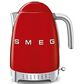 Smeg 1.7L Stainless Steel Retro Style Electric Kettle in Red, , large