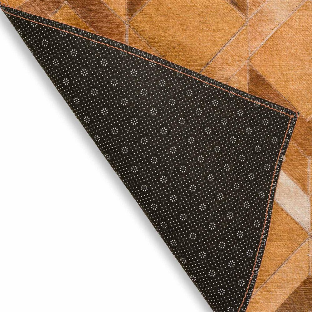 Dalyn Rug Company Durango Chevron 2&#39;3&quot; x 10&#39; Spice Indoor/Outdoor Runner, , large