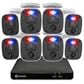 Swann Enforcer 8 Camera 8 Channel 1080p Full HD DVR 1TB HDD Security System with Mic in White, , large