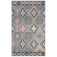Safavieh Evoke EVK286N 4" x 6" Navy and Ivory Area Rug, , large