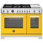 Bertazzoni Professional 7.0 Cu. Ft. Freestanding Dual Fuel Range in Giallo, , large
