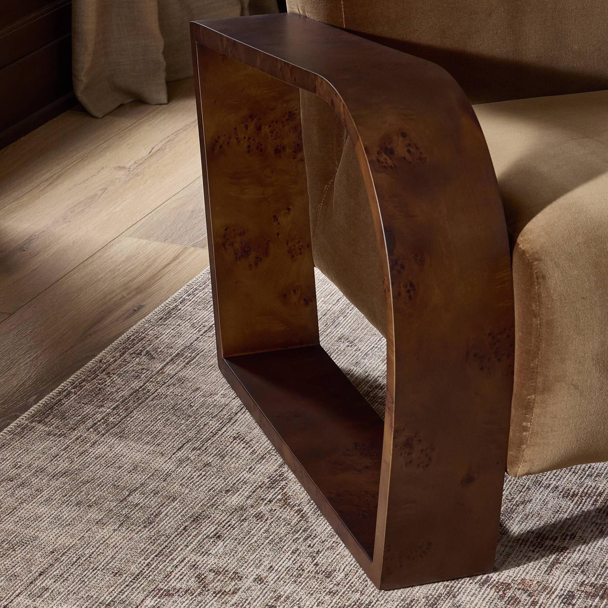 Four Hands Montez Accent Chair in Surrey Ochre