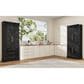 HOMLUX HOMLUX 78.2" Tall Farmhouse Kitchen Pantry Cabinet with 8 Door Shelves, Storage Cabinet with 4 Adjustable Shelves, Hidden Drawer, Wine Rack, Versatile Cupboard for Kitchen, Dining & Bathroom, Ash Black, , large