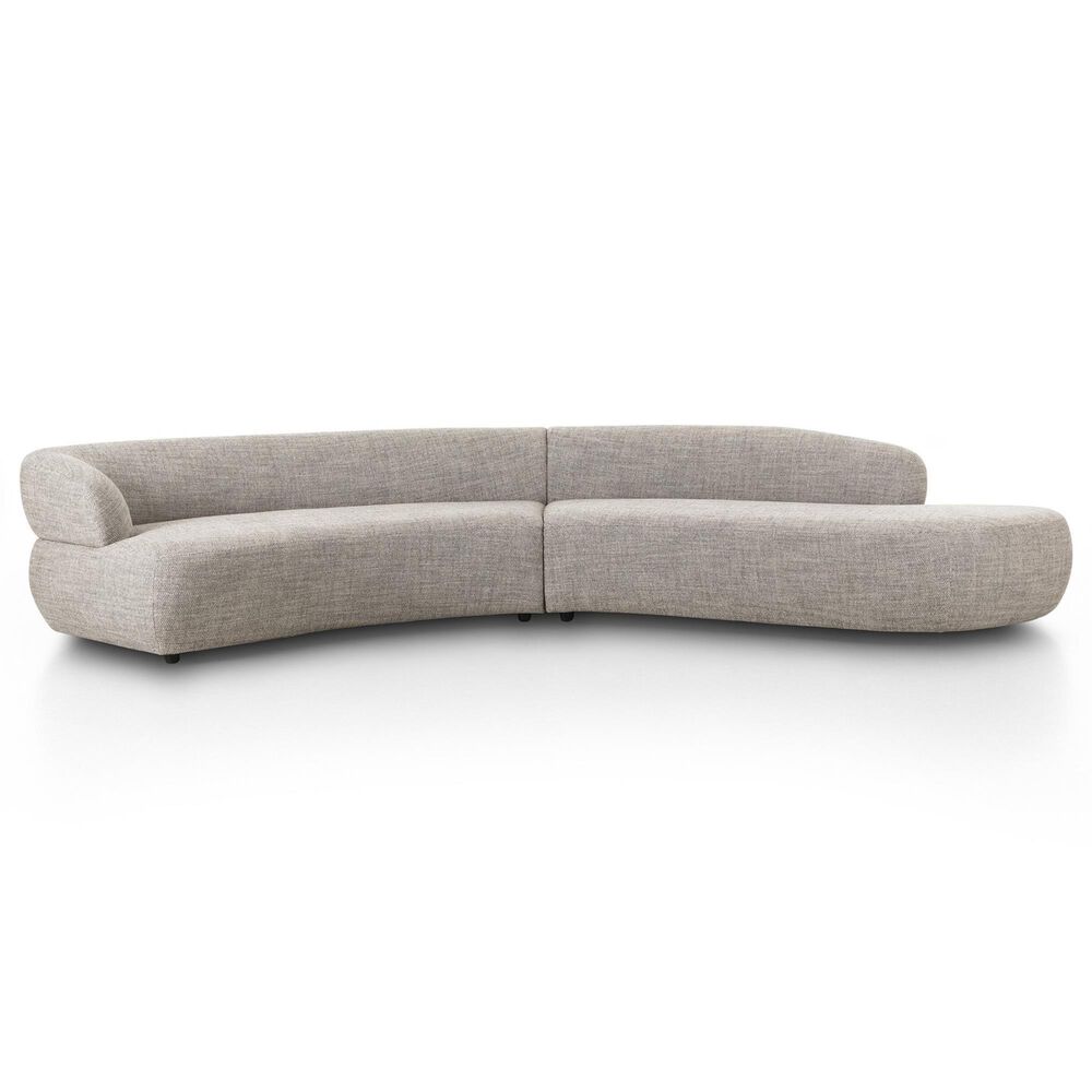 Four Hands Belen 2Pc Sectional w/ RAFC-Thames Coal, , large