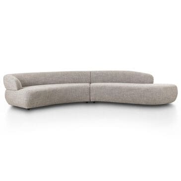 Four Hands Belen 2Pc Sectional w/ RAFC-Thames Coal, , large
