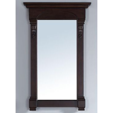 James Martin Brookfield 26" Mirror in Burnished Mahogany, , large