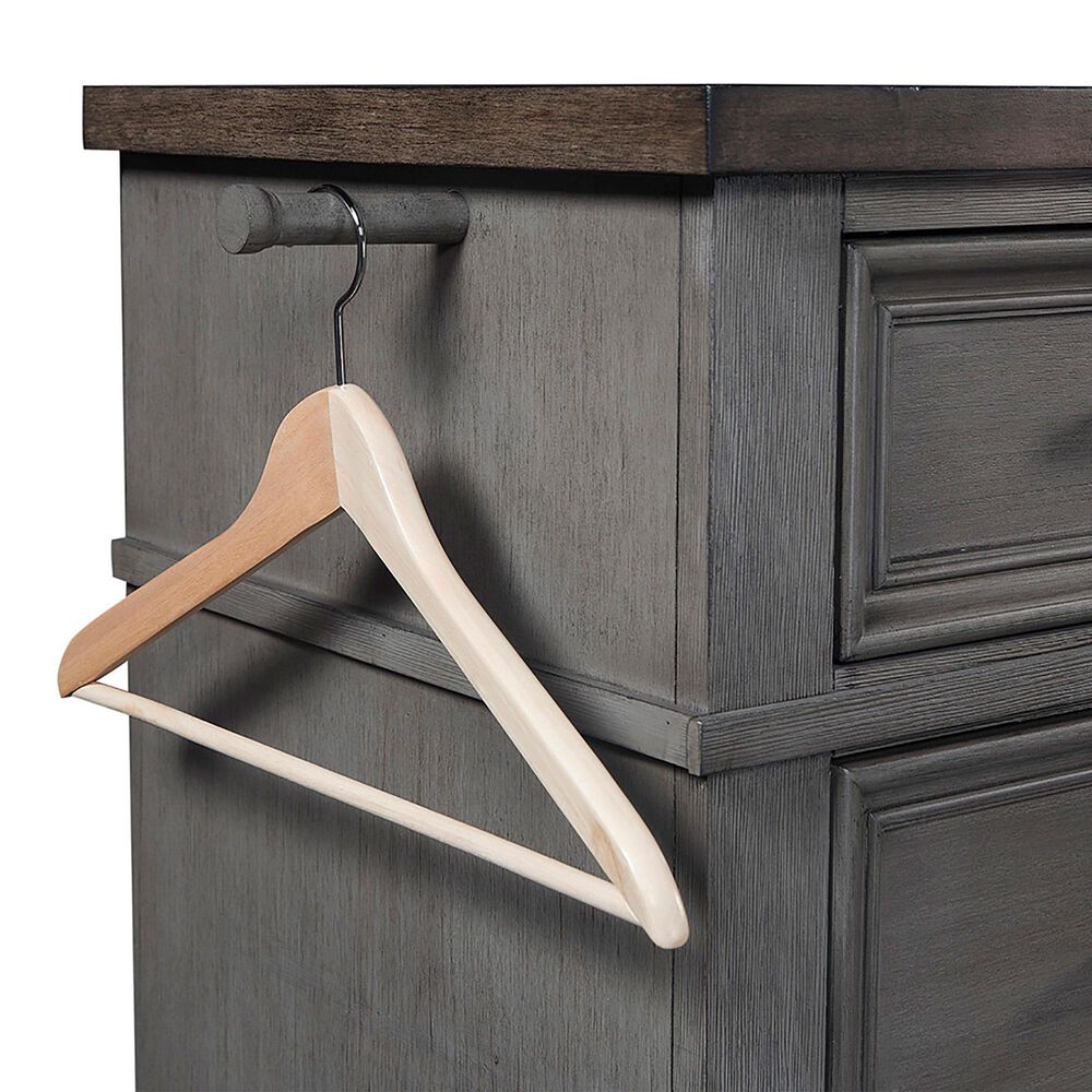 Riva Ridge Caraway 7-Drawer Chest in Aged Slate, , large