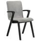 Blue River Venus and Varde 5-Piece Dining Set with Gray Cushion in Black, , large