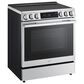 LG 2-Piece Kitchen Package with 6.3 Cu. Ft. Smart Slide-In Induction Range and 2.1 Cu. Ft. Smart Over-the-Range Microwave in Printproof Stainless Steel, , large