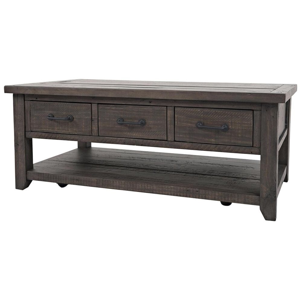 Waltham Madison County 3-Drawer Cocktail Table in Barnwood, , large