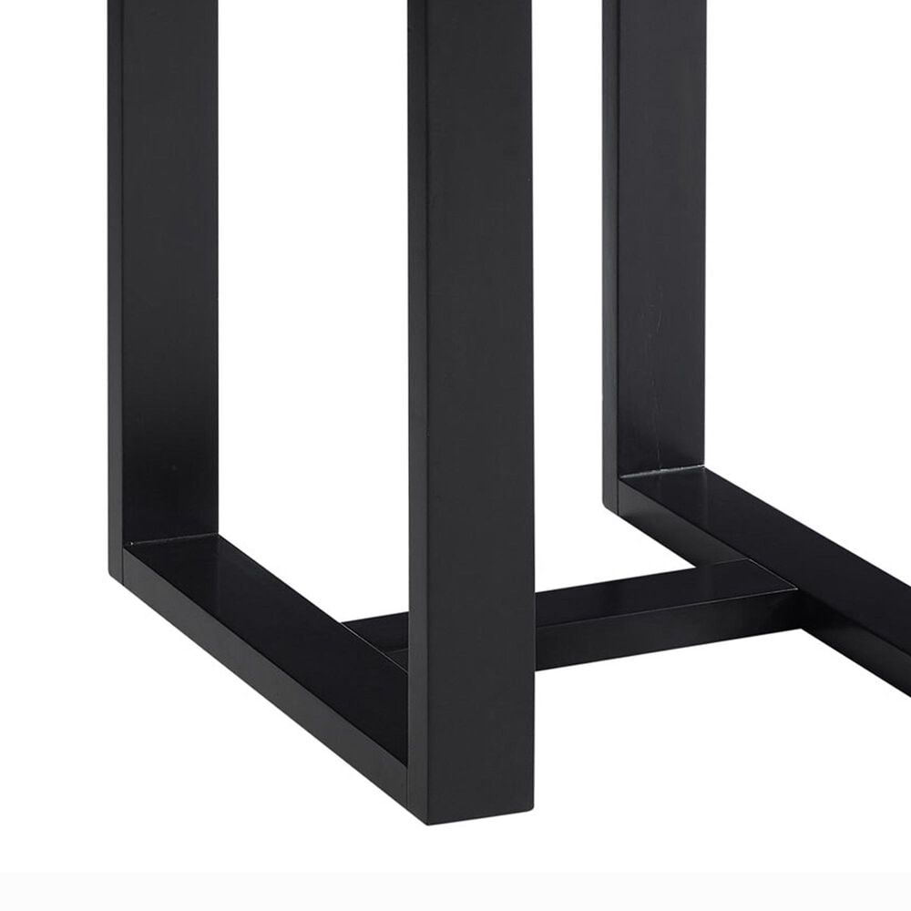 Crystal City Lucca End Table in Ebony and White, , large