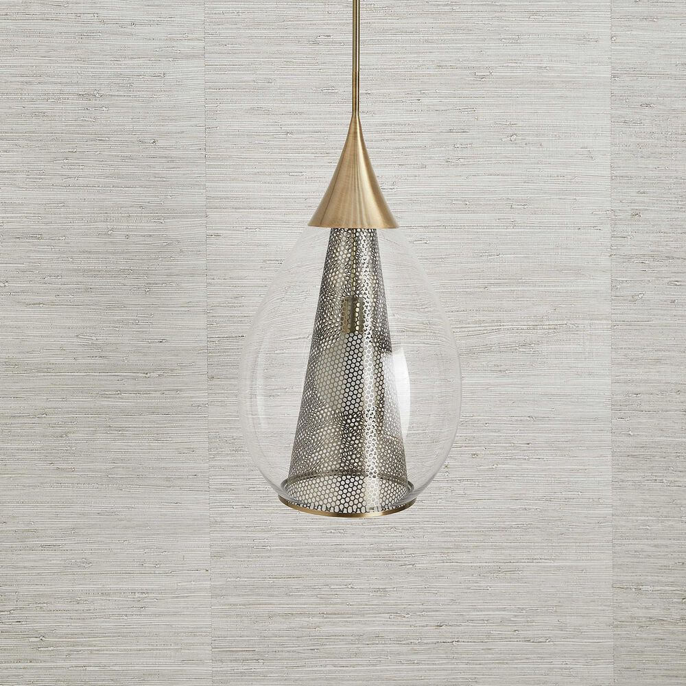 Uttermost Big Drip 1-Light Pendant in Antique Brass, , large