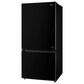Midea 18 Cu. Ft. French Door Refrigerator in Black, , large