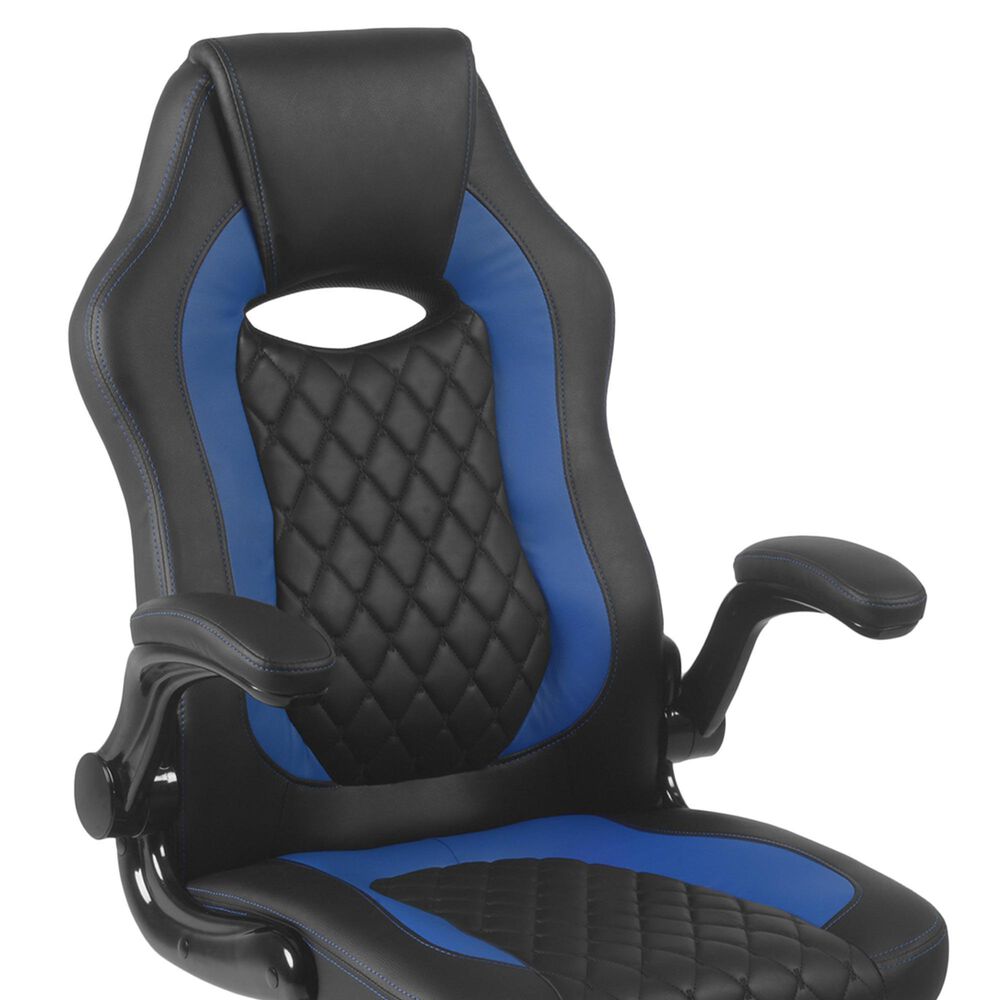 Regency Global Sourcing AON Archeus Ergonomic Gaming Chair in Black and Blue, , large